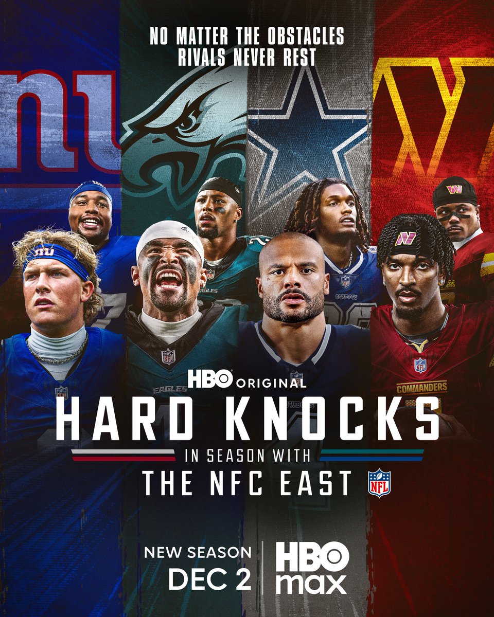 NFLFilms's tweet image. TONIGHT 🍿

The final push for the East begins - 9pm ET on @hbomax