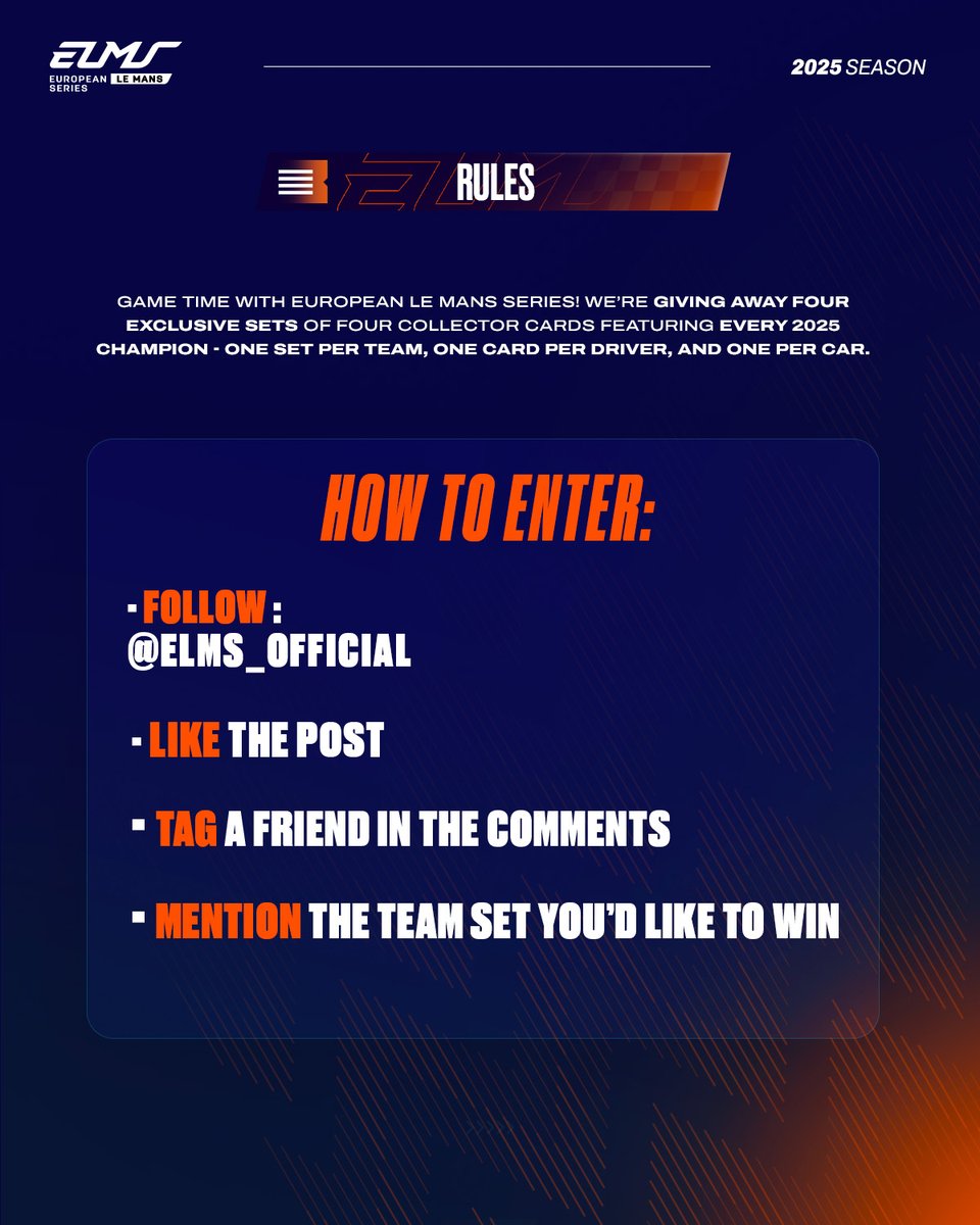 European Le Mans Series tweet media