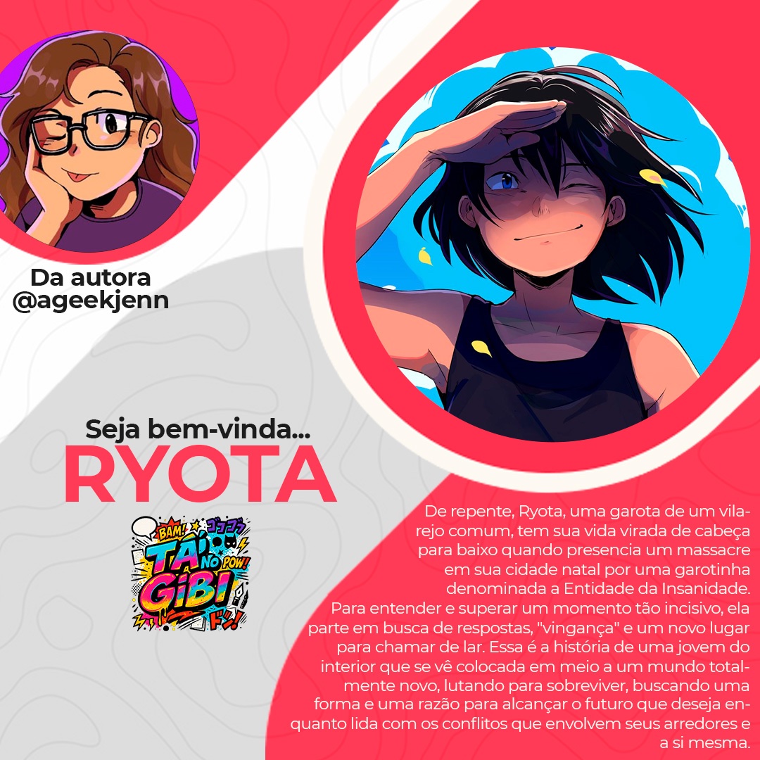 tanogibii's tweet image. A primeira autora confirmada no Tá no Gibi é a incrível e talentosíssima @ageekjenn com “ Ryota”.

Quem quiser comprar a versão física de “Ryota” ele está por menos de R$ 20,00 na Amazon. 
amzn.to/44w5ABi

O Tá no Gibi começa os trabalhos em janeiro.