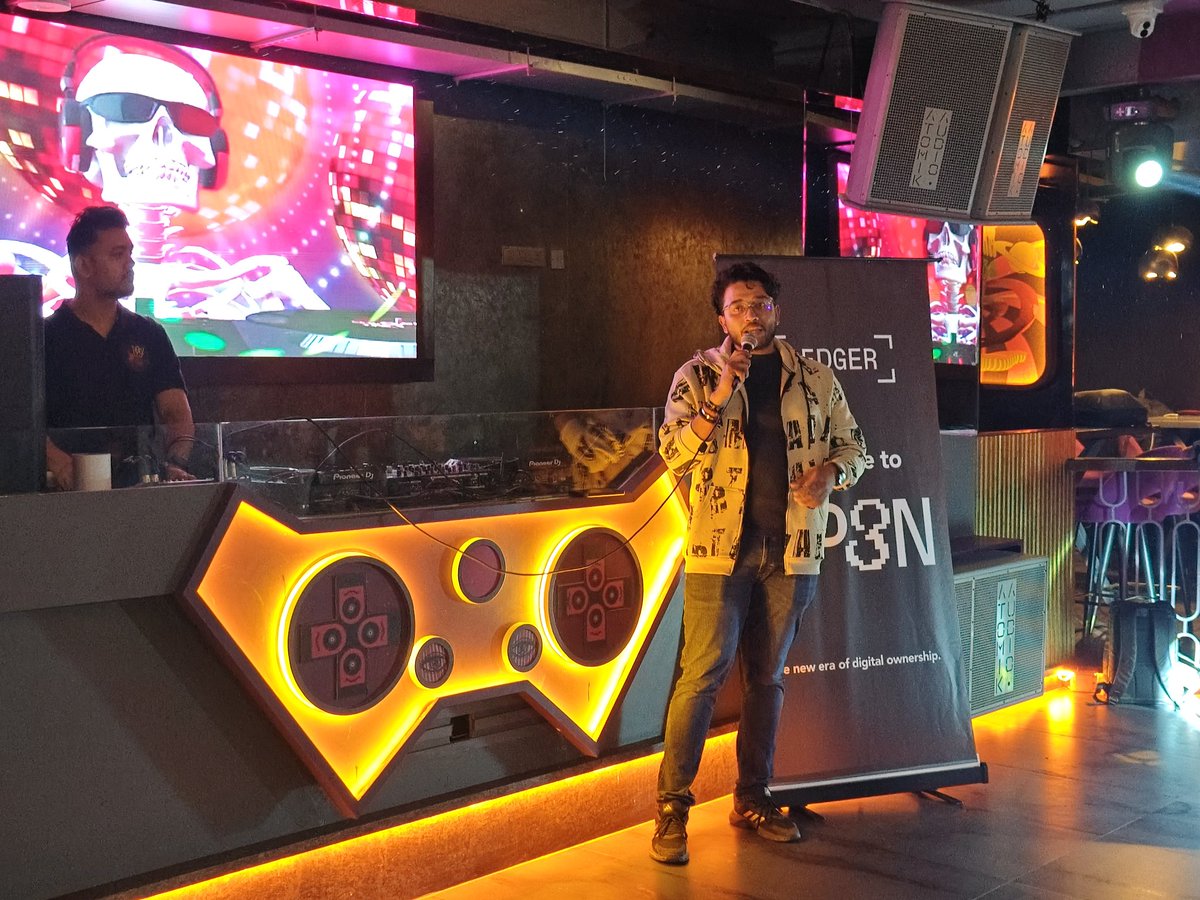 Loving every moment of the <a href="/Ledger/">Ledger</a> Open event at <a href="/IBWofficial/">India Blockchain Week (IBW) Conference | 2-3 Dec</a> #OP3NReplayIndia