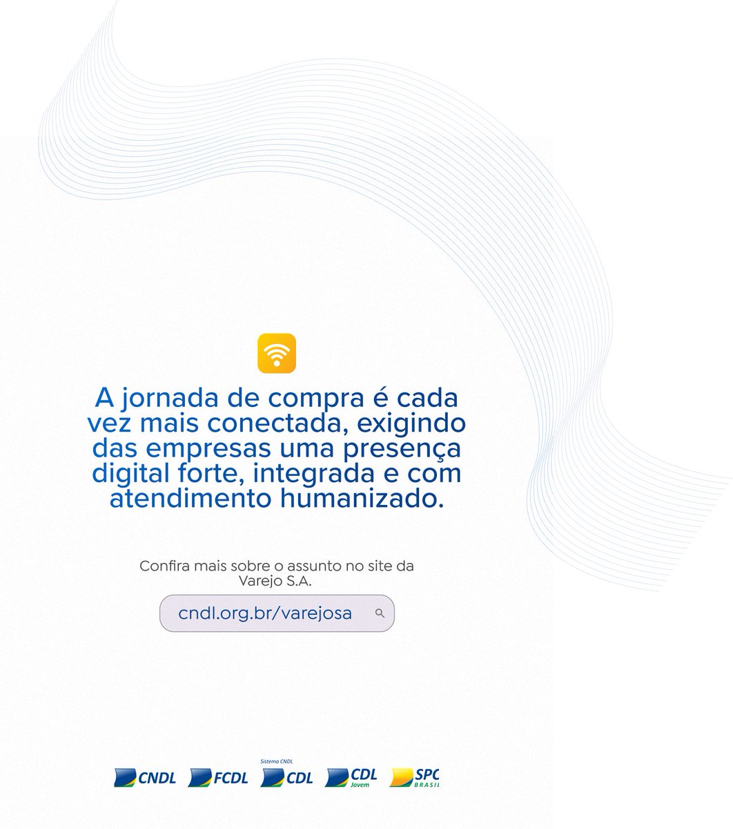 Se a jornada do cliente é multicanal, por que sua estratégia ainda não é?
Confira os dados completos da pesquisa em cndl.org.br