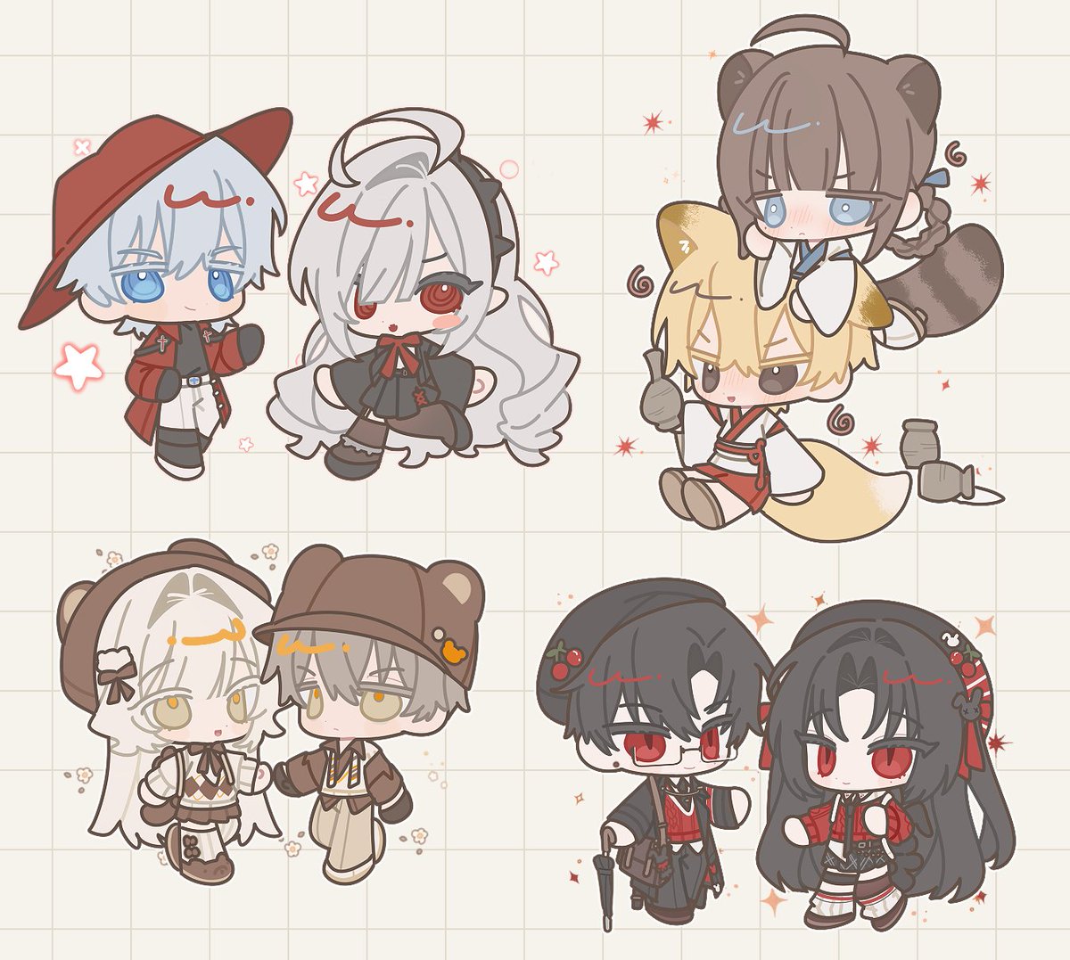 12월3일(내일) 오후 9시30분에 각 타입 4슬롯씩 해당트윗 타래의 옾카로 열어두겠습니다! 신청전 공지숙지 후 입장부탁드립니다!🫶

[옷장]📦posty.pe/ihd977
[젤리]📦posty.pe/a1kvh5