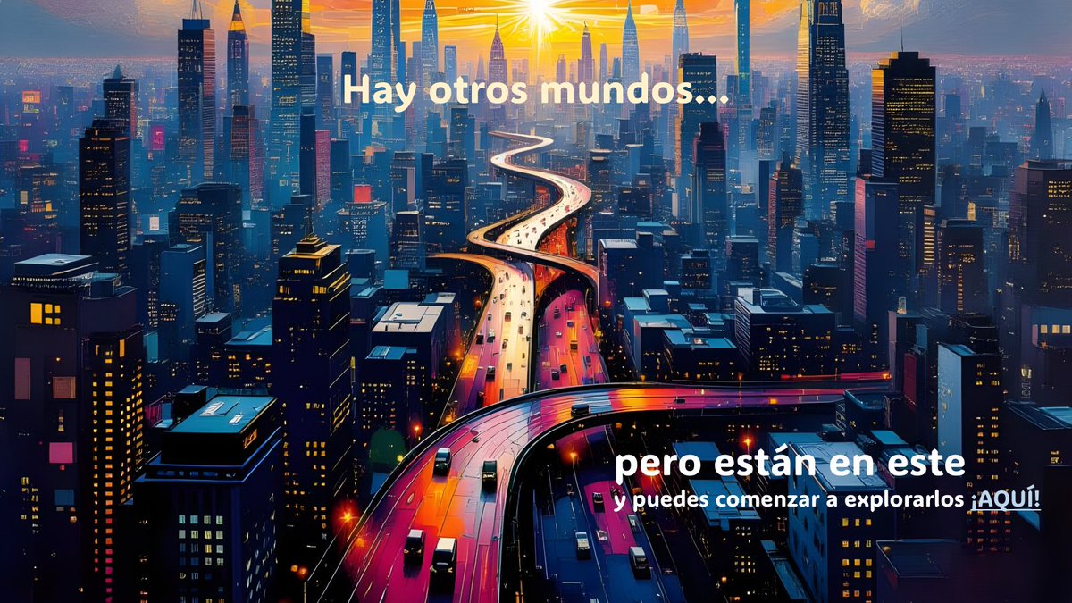 Hay otros mundos, pero están en este. Y puedes comenzar a explorarlos ¡AQUÍ! 

AdyacentePosible: adyacenteposible.com
Mind The Post: indieresearch.net