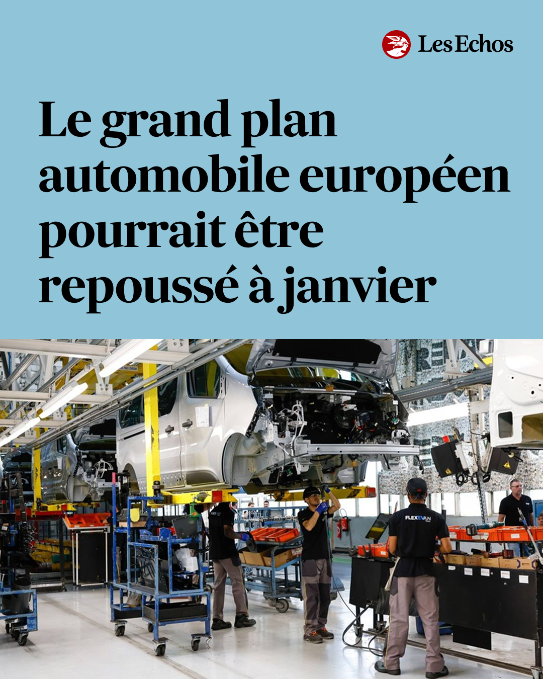 L'avenir de l'industrie automobile européenne en suspens ➡️