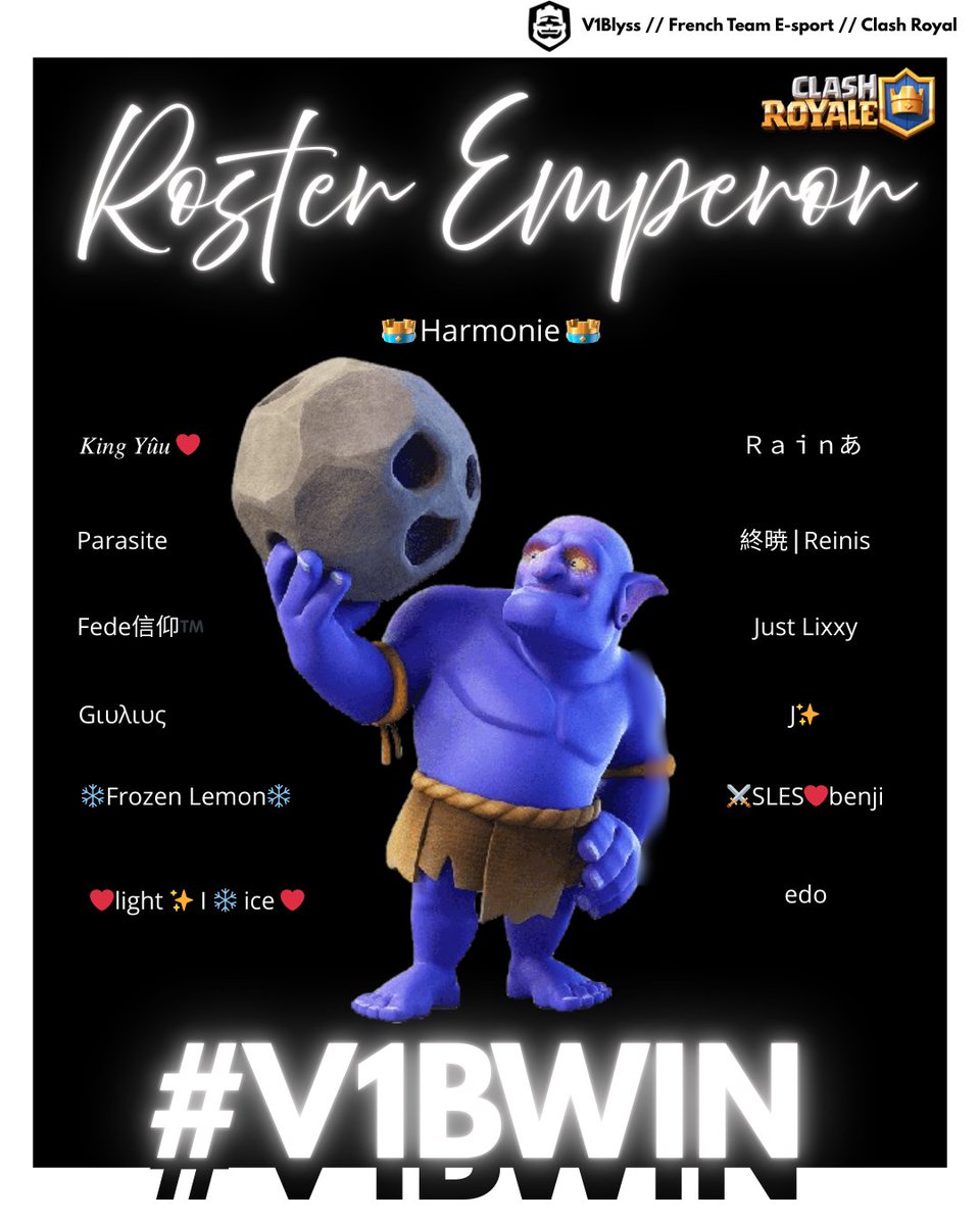 𝐎𝐔𝐑 𝐑𝐎𝐒𝐓𝐄𝐑 – 𝐂𝐑 

𝐏𝐥𝐚𝐲𝐞𝐫𝐬 :

🇱🇺 | Harmonie (CAP)
🇨🇦 | 𝐾𝑖𝑛𝑔 𝑌𝑢̂𝑢❤️
🇫🇷 | Parasite
🇮🇹 | Fede信仰™️
🇮🇹 | Gιυλιυς
🇧🇪 |❄️Frozen Lemon❄️
🇮🇹 | ❤️light✨|❄️ice❤️
🇫🇷 | Ｒａｉｎあ
🇮🇹 | 終暁 ⎜Reinis
🇮🇹 | Just Lixxy
🇲🇽| J✨️
🇫🇷 | ⚔️SLES❤️benji
🇮🇹 | edo