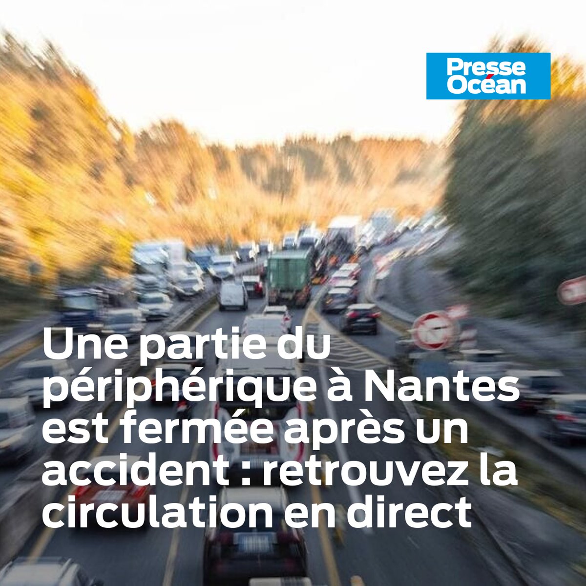 🔴 Ce mardi 2 décembre 2025, à 14h30, Bison Futé informe qu’une partie du périphérique intérieur de Nantes est fermée à la circulation. En cause : un accident impliquant un poids lourd. Des déviations sont en place.
➡️ l.ouest-france.fr/1Alt