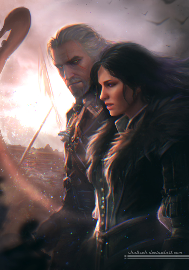 Kahzun_'s tweet image. &quot; You smell wonderfull at this funeral. &quot;

The Witcher 3 - Artwork by Shalizeh
deviantart.com/shalizeh