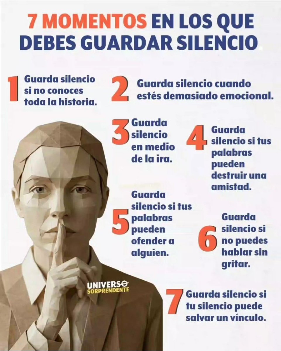 juangaleanorey's tweet image. La importancia del Silencio