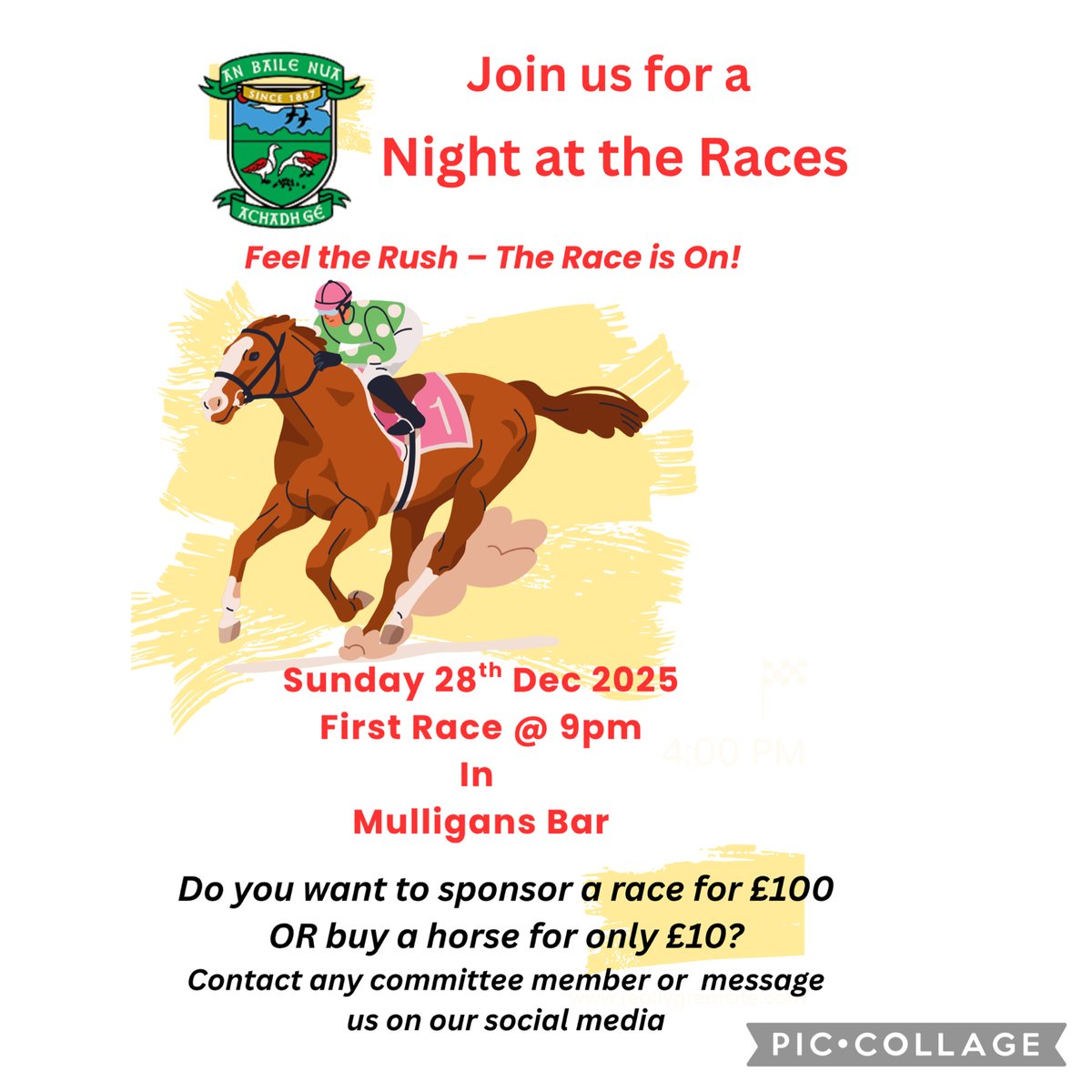 FirstFermanaghs's tweet image. A night at the Races
Get all the latest news on the Newtownbutler First Fermanagh's GAA app member.clubspot.app/club/newtownbu…