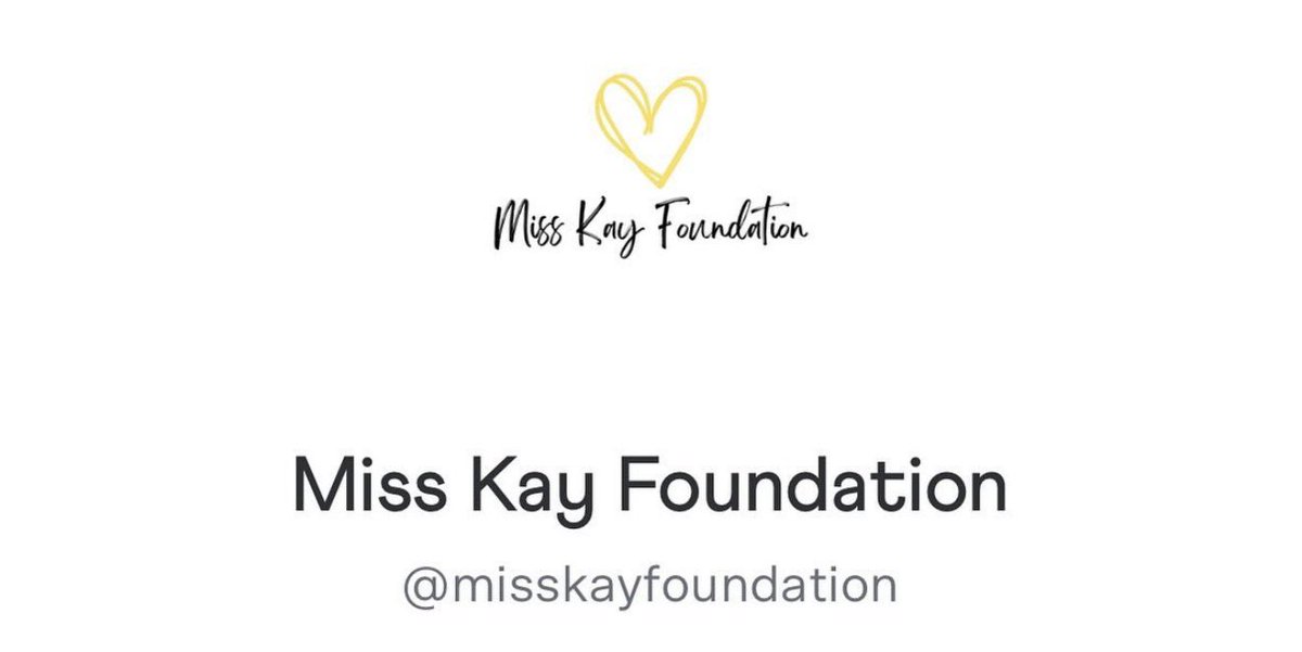 MissKFoundation's tweet photo. During the next 24 hours, people around the world will come together to participate in a global day of giving - Giving Tuesday. We ask you to please consider donating to the Miss Kay Foundation. https://t.co/wxnvz9UvCA

#givingTuesday #Omahanonprofit #Nebraskanonprofit 💛 https://t.co/vX7JcLiQmL