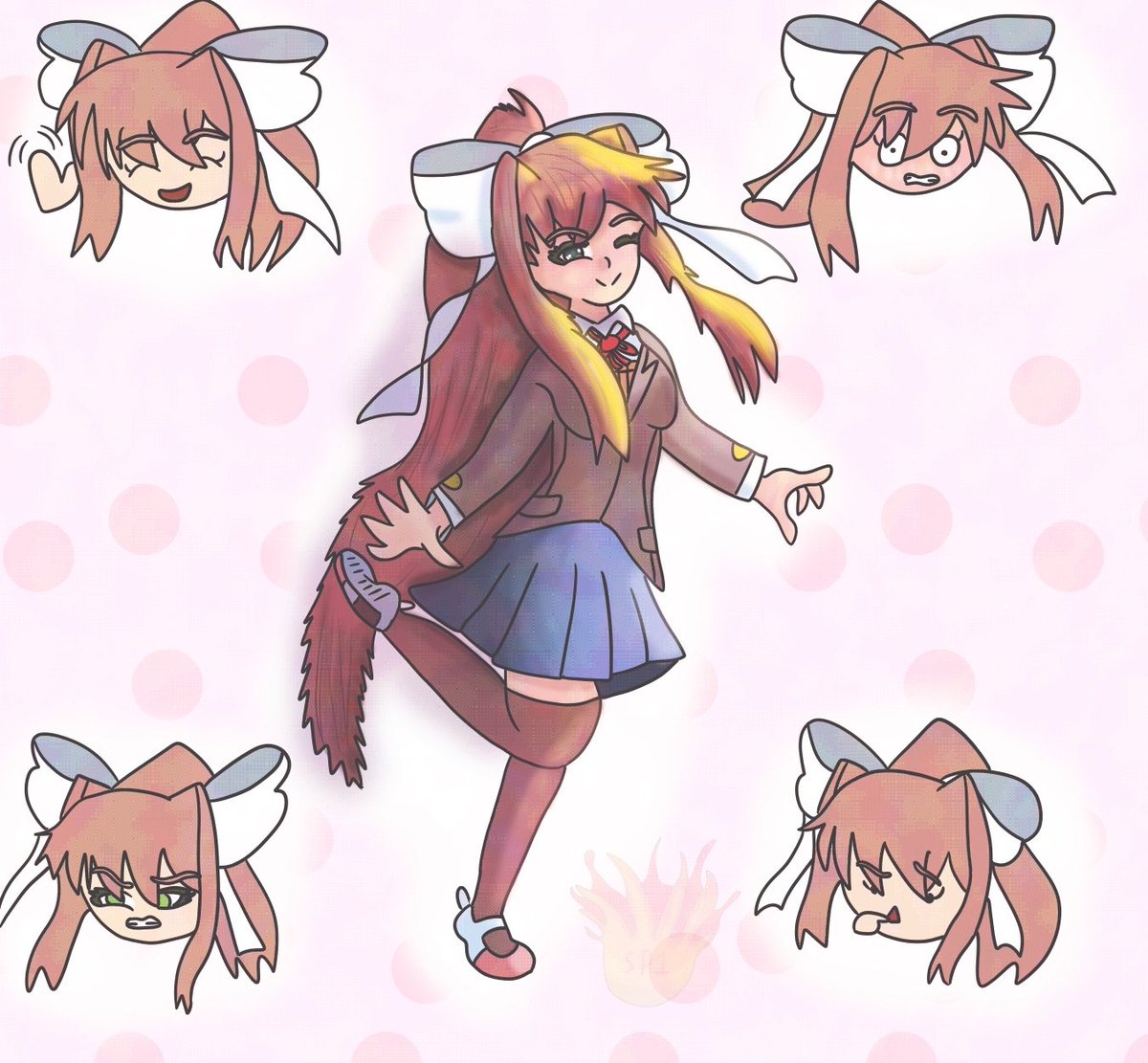 Storyteller_x3's tweet image. NOMINATIONS FOR TOP MONIKA ARTIST FOR 2025

For the artists in the community most dedicated to drawing Monika this year, we nominate the following:

Ashytown_
EpicOxygenUser
Mitarou_sk
ThatSonicOC