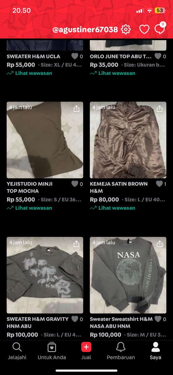 jeeeejjee's tweet image. Halo, ak mau preloved beberapa baju aku, bisa oyen semua tp ada admin 17%, tp bisa banget split payment ya, ada brand dari h&amp;amp;m dan brand lokal, bisa nego juga, aku dom jember