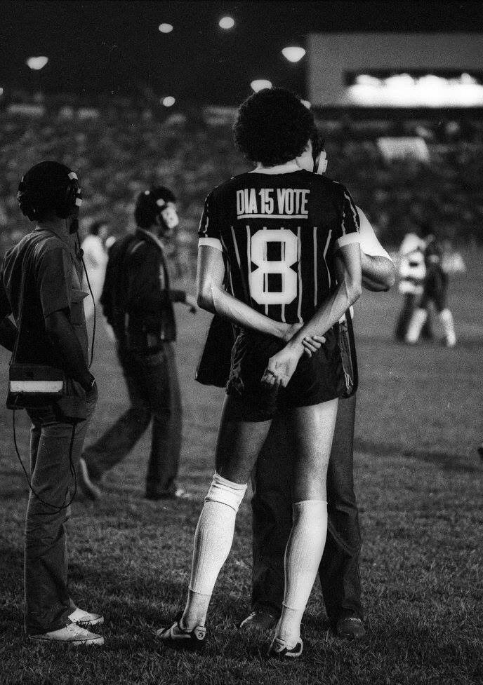 “Vincere o perdere, ma sempre con democrazia”
🇧🇷