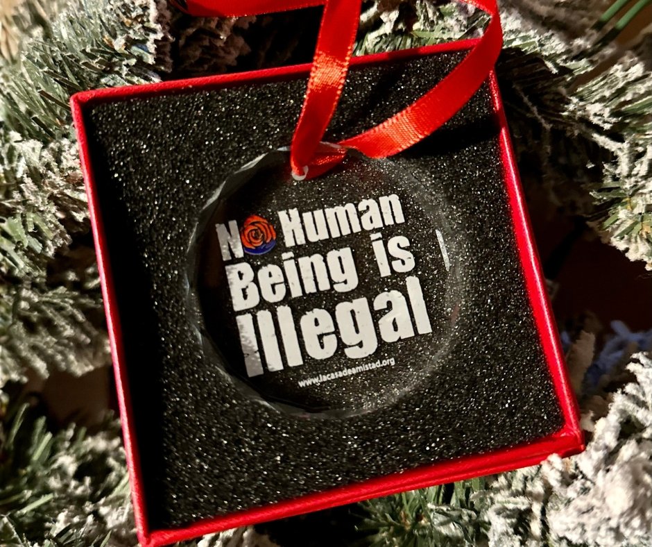Will you support La Casa de Amistad on #givingtuesday? You can impact on Latino families we serve in youth, adult, social services, and advocacy programs. 🌟Donations $40+ will receive a glass "No Human Being is Illegal" ornament! Donate online: lacasadeamistad.org/donate.html