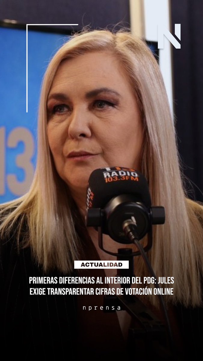 ⚡ Primera tensión en el PDG: Pamela Jiles pidió transparentar la participación en la consulta, pero Rodrigo Vattuone se negó y afirmó que las decisiones estratégicas las toma él con la directiva.
Más información:
 instagram.com/reel/DRw3QQPja…