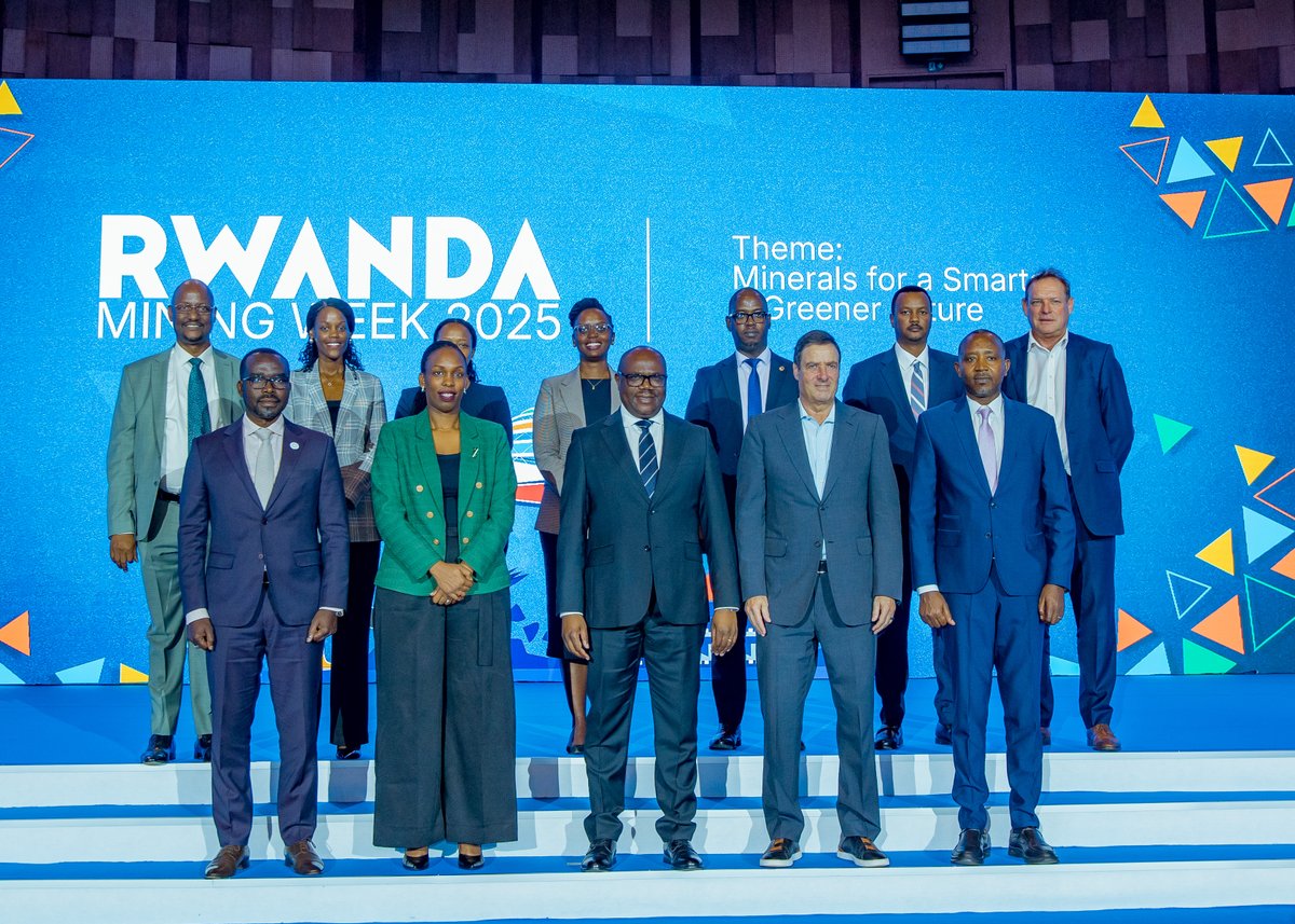 RDBrwanda's tweet image. In his address at the opening of the 8th Edition of Rwanda Mining Week, RDB and @RwandaMinesB Board Chair @Itzhakfisher underscored Rwanda’s commitment to responsible mining, sector reforms, and innovation driven growth, inviting global investors to partner across exploration,…