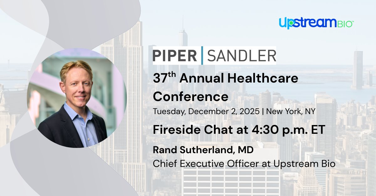 Upstream Bio tweet media