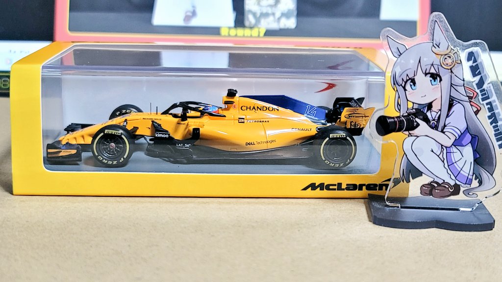 F1 McLaren MCL33 2018 アロンソラストラン　1:43 F1 McLaren MCL33 2018 アロンソラストラン 1:43 - メルカリ