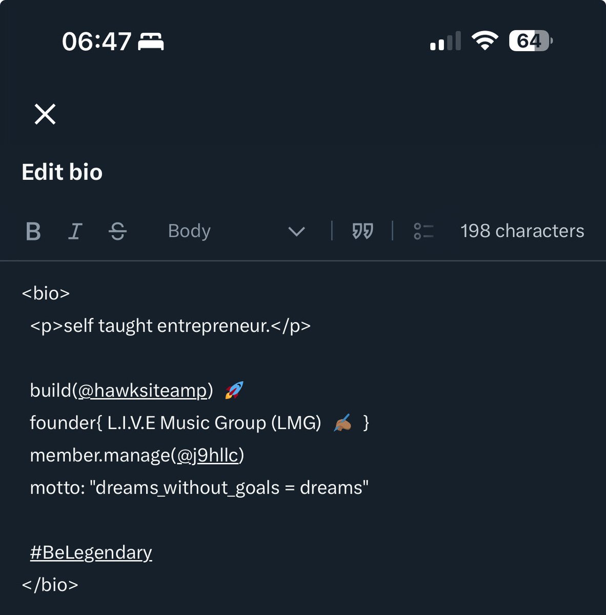 theceo42's tweet image. bio.update()
if success:
    print(&quot;new bio unlocked. still him.&quot;)

🤠 #codeforfun #biov1