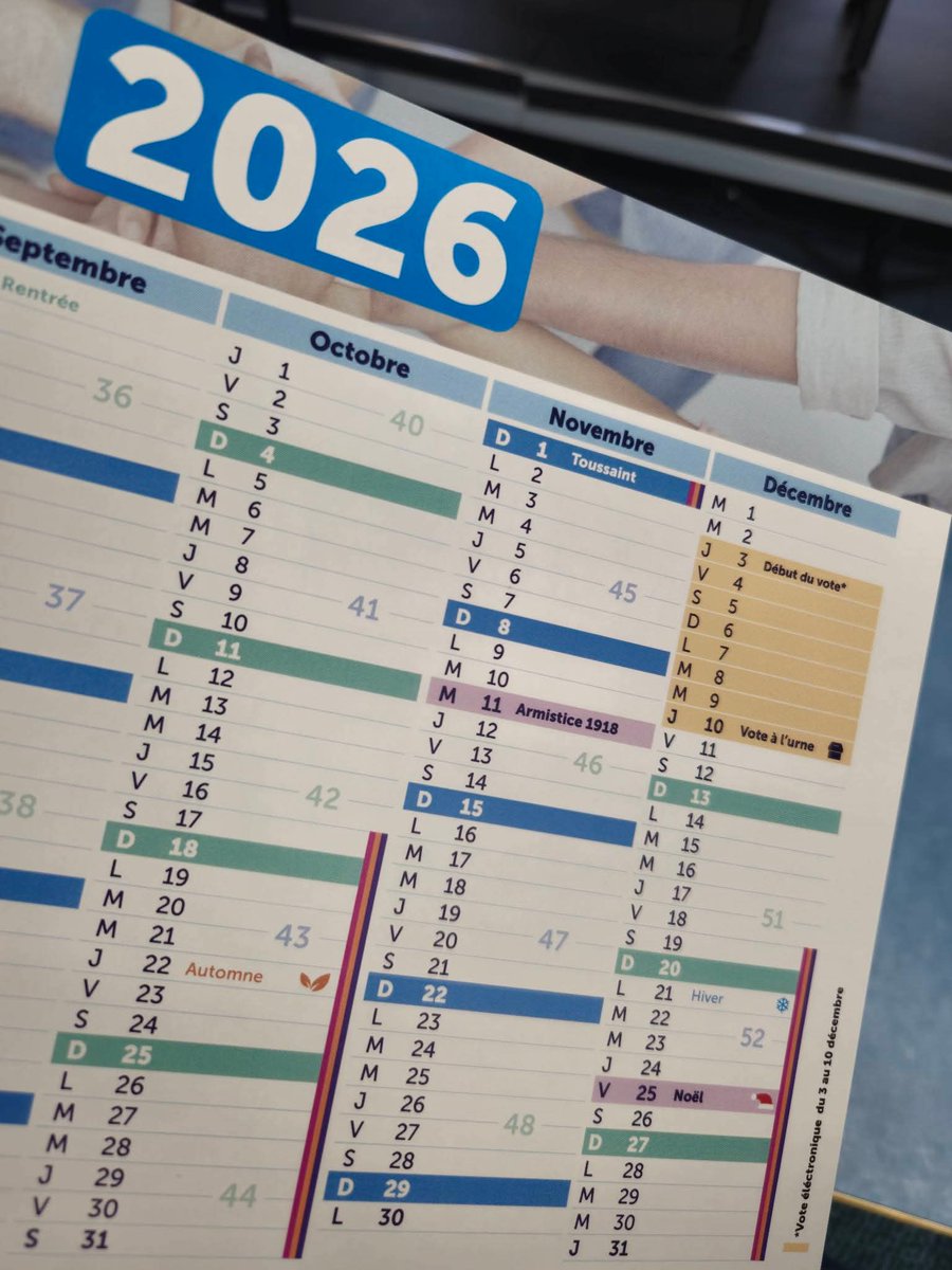 FedUNSATer's tweet image. Dernier Conseil Fédéral #UNSA Territoriaux avant de basculer sur #annee2026. 
Ordre du jour dense :
🗞 #actualite nationale,
🔧 Travaux fédéraux,
📊 Budget prévisionnel,
🗳 Élections professionnelles...
Et distribution de calendriers et goodies aux structures présentes !