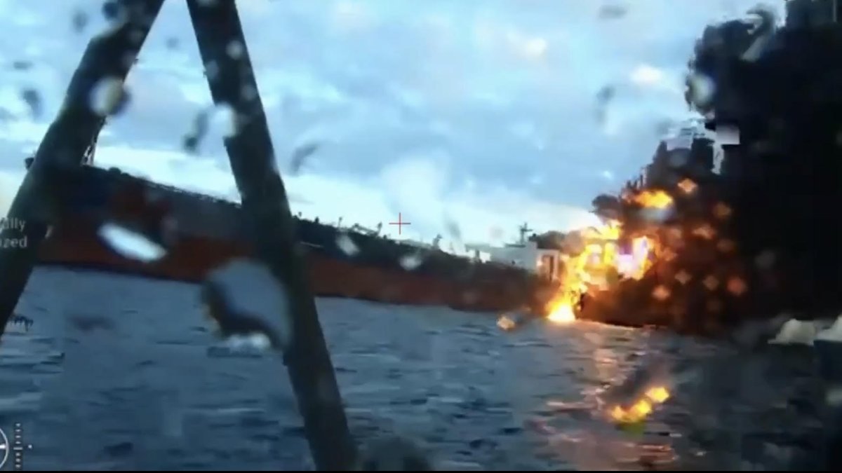 GlenHoward_GH's tweet photo. Ahoy Matey! Delighted to announce my latest Substack:
Hunter and Prey in the #BlackSea : Ukrainian #USVs Target the Russian #shadowfleet in a Return to Unrestricted Warfare https://t.co/jC6kvB1qVz https://t.co/4WdvE2scbe