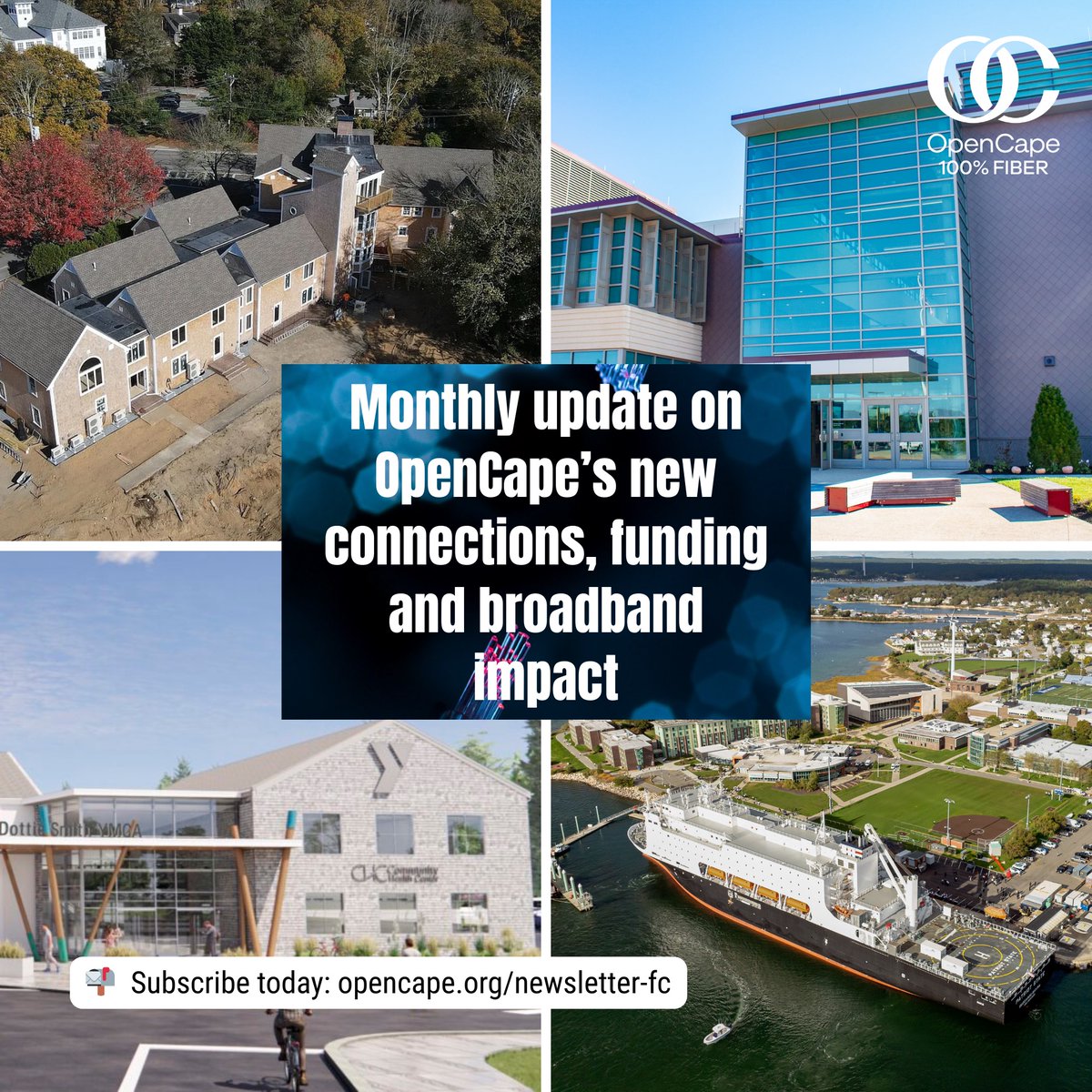 OpenCape's tweet image. Want a quick, monthly look at what’s happening in regional broadband? OpenCape’s newsletter covers fiber builds, new connections, and the funding programs shaping our infrastructure&apos;s future.
📷 Subscribe: opencape.org/newsletter-fc
#OpenCape #RhodeIsland #CapeCod #ERATE #Broadband