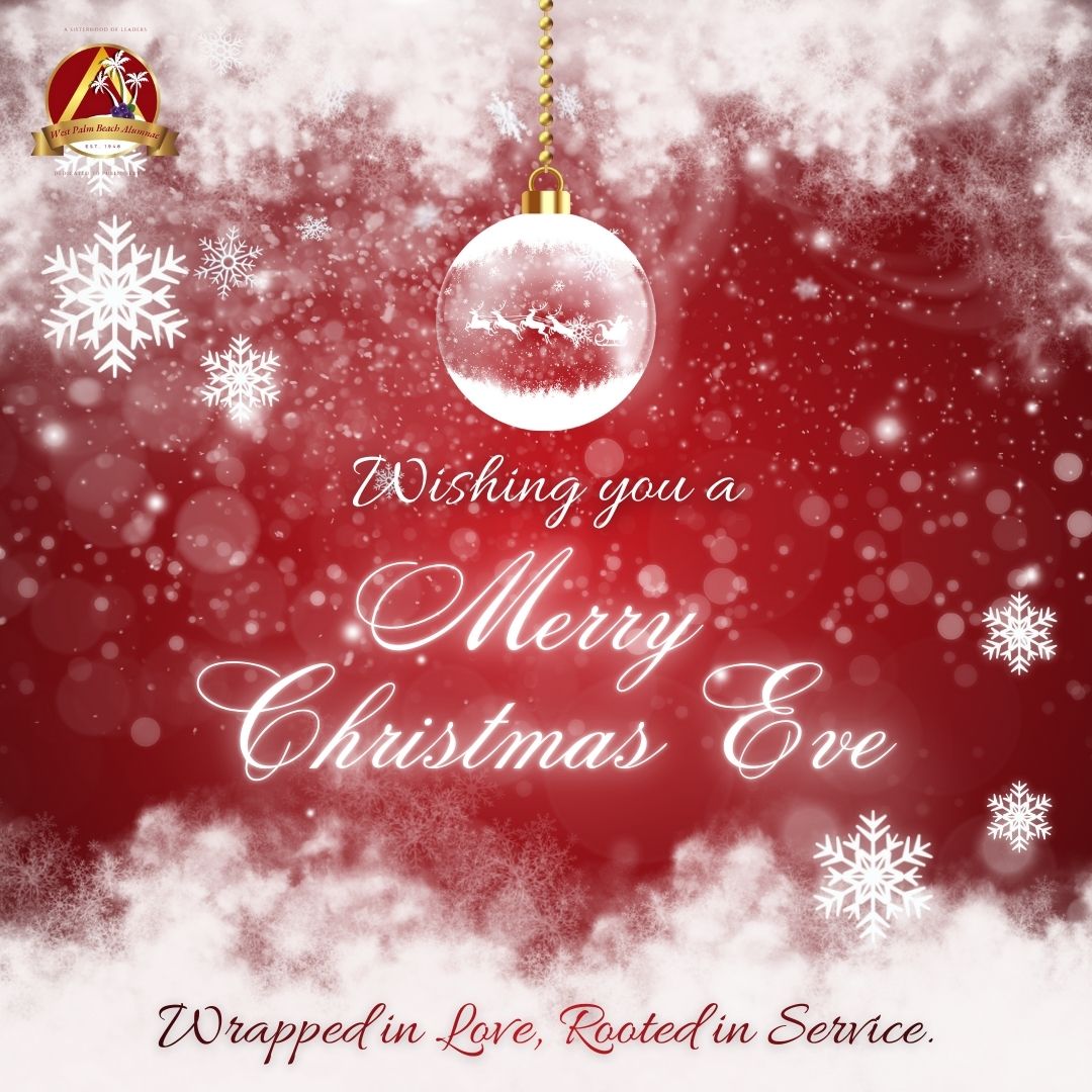 wpbdst's tweet image. On this Christmas Eve, take a moment to embrace the warmth of the season. May your heart be filled with peace, your home with love, and your spirit with joy. Wishing you a beautiful evening of reflection, gratitude, and togetherness.
#WPBDST #TakeFlight  #SeasonOfGiving