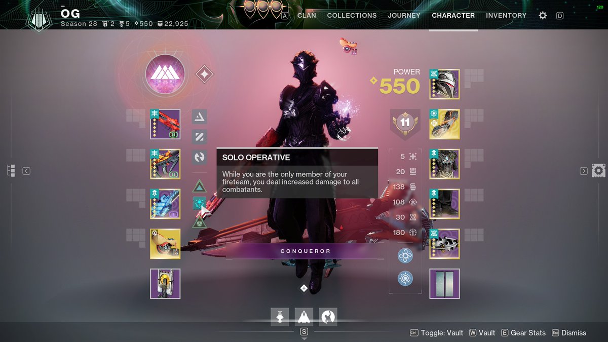 OG123764's tweet image. Welcome back Solo Operative!