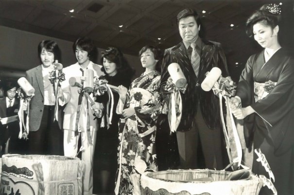 テイチクレコードのヒットパーティー🎵✨️ 初めて石原裕次郎さんにお