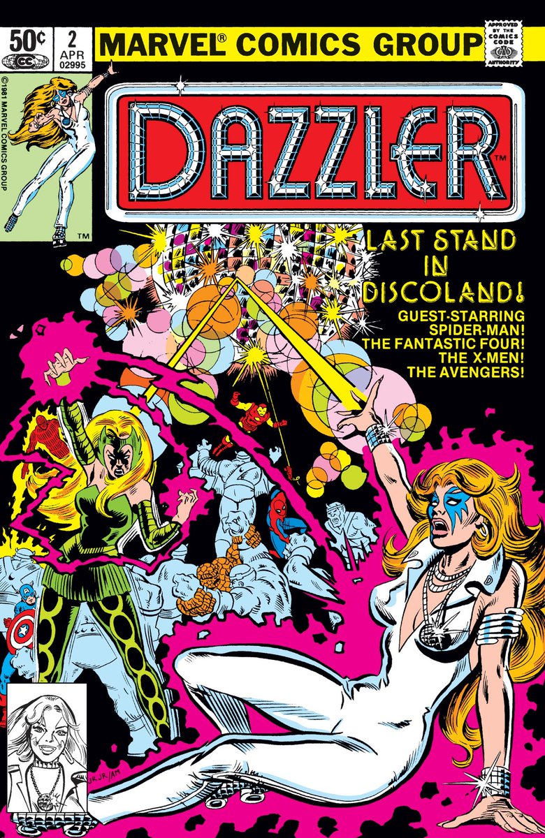 #NowReading Dazzler #2-7, I'm on issue 3 and has been fun