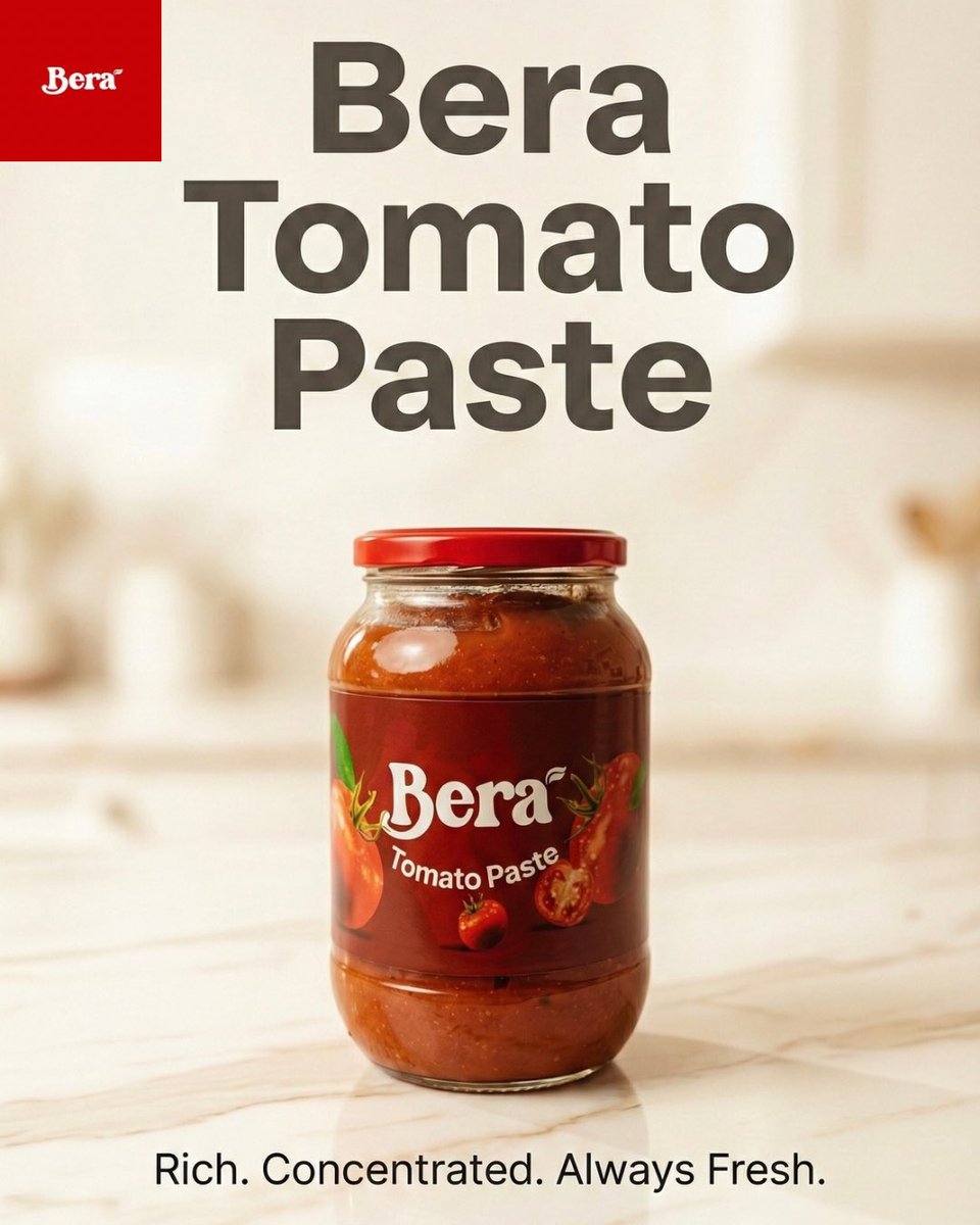 beratomato's tweet image. Now, make your next meal even better: buy one pack of Bera Paste and get a FREE jar of our 100% Natural Mix spices ! 🌶️🍅

Perfect flavor meets a perfect deal. Ready to cook smarter? DM to order now.

#BeraTomato #NaturalSpices #BuyOneGetOneFree #NaijaFood #RichFlavor