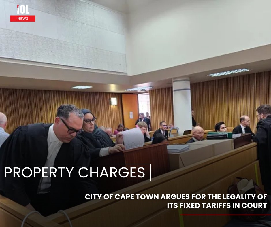 IOL's tweet photo. SAPOA and AfriForum challenge Cape Town’s fixed tariffs linked to property values in the High Court.
#CapeTown #Tariffs #PropertyValues #SAPOA #AfriForum #FixedCharges
Read on https://t.co/pgazfnlPxJ https://t.co/IY9ThQ8r72