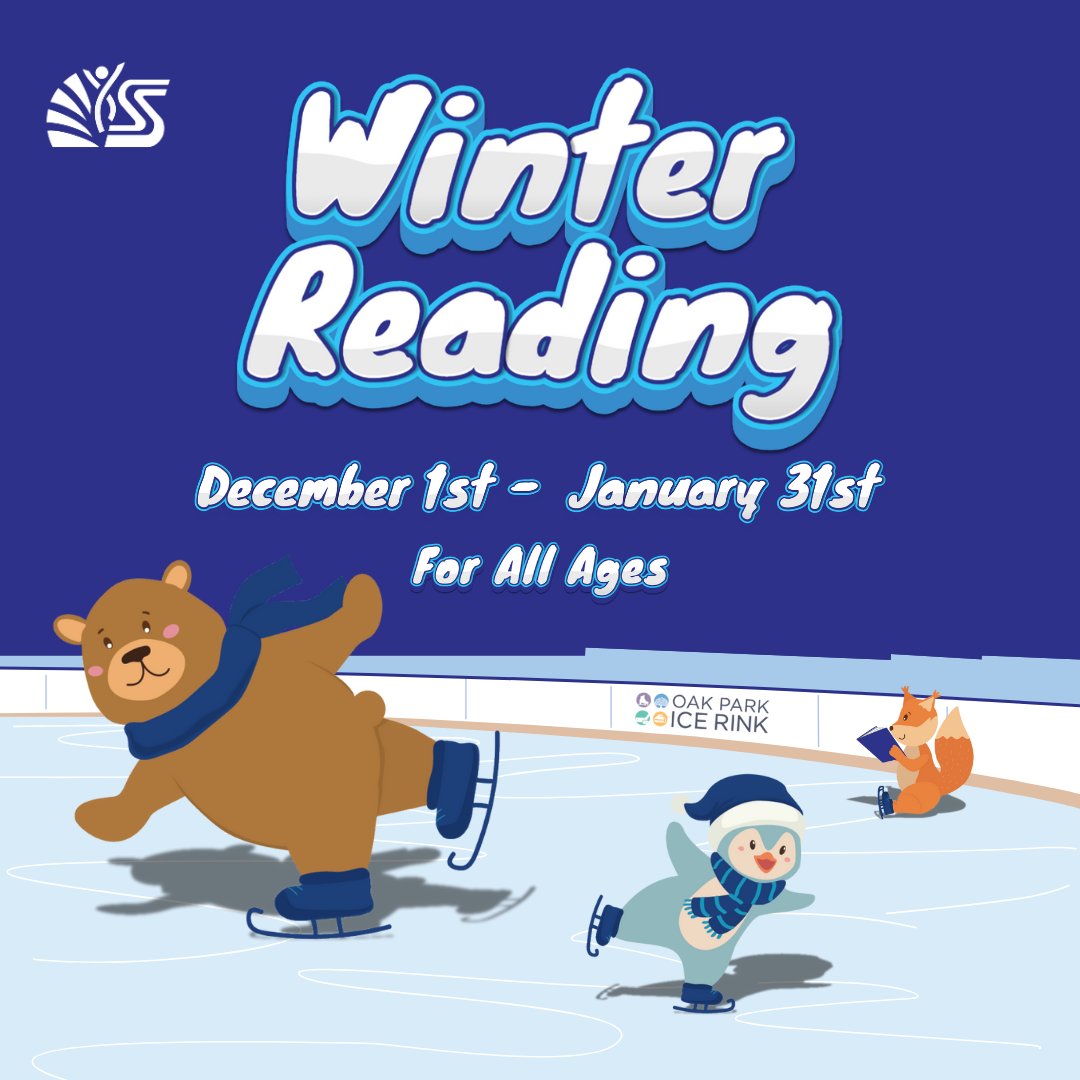 We are halfway through Winter Reading. Keep reading and turning in your logs to earn fun prizes. Winter Reading will end on January 31st.