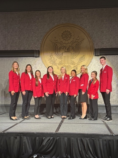 FairviewHighAL's tweet image. Students Faith Freeman and Lola Haynes along with teacher Whitney Haynes from Fairview High School returned from FCCLA’s Capitol Leadership in Washington, D.C., held from November 15–19, 2025.