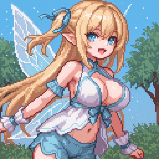 Follow me! 🦋 #pixelart #ドット絵