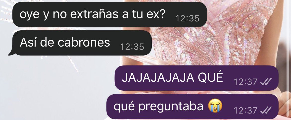 las preguntas que me hace saúl así de la nada 🤨