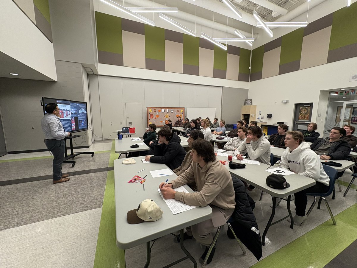 Yesterday afternoon the Titans players and staff took part in an anti-racism presentation done by Wade Houle from Bright Sky Consulting. 
<a href="/mjhlhockey/">MJHL</a> 

#Antiracism