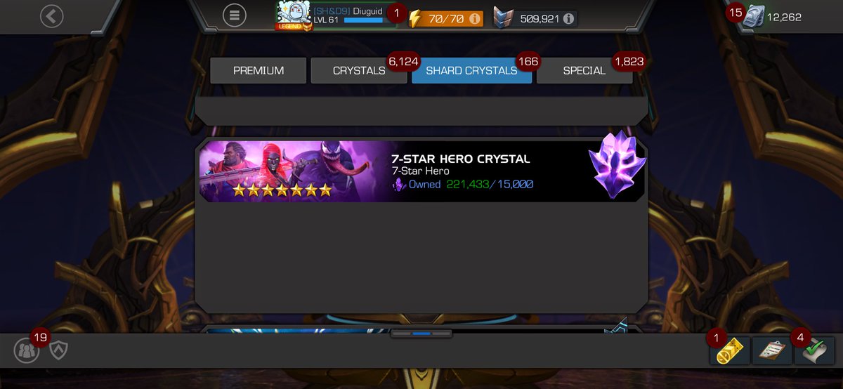 DiuguidM's tweet photo. I‘ll pop a few crystals @MarvelChampions https://t.co/WECjMdmSfa