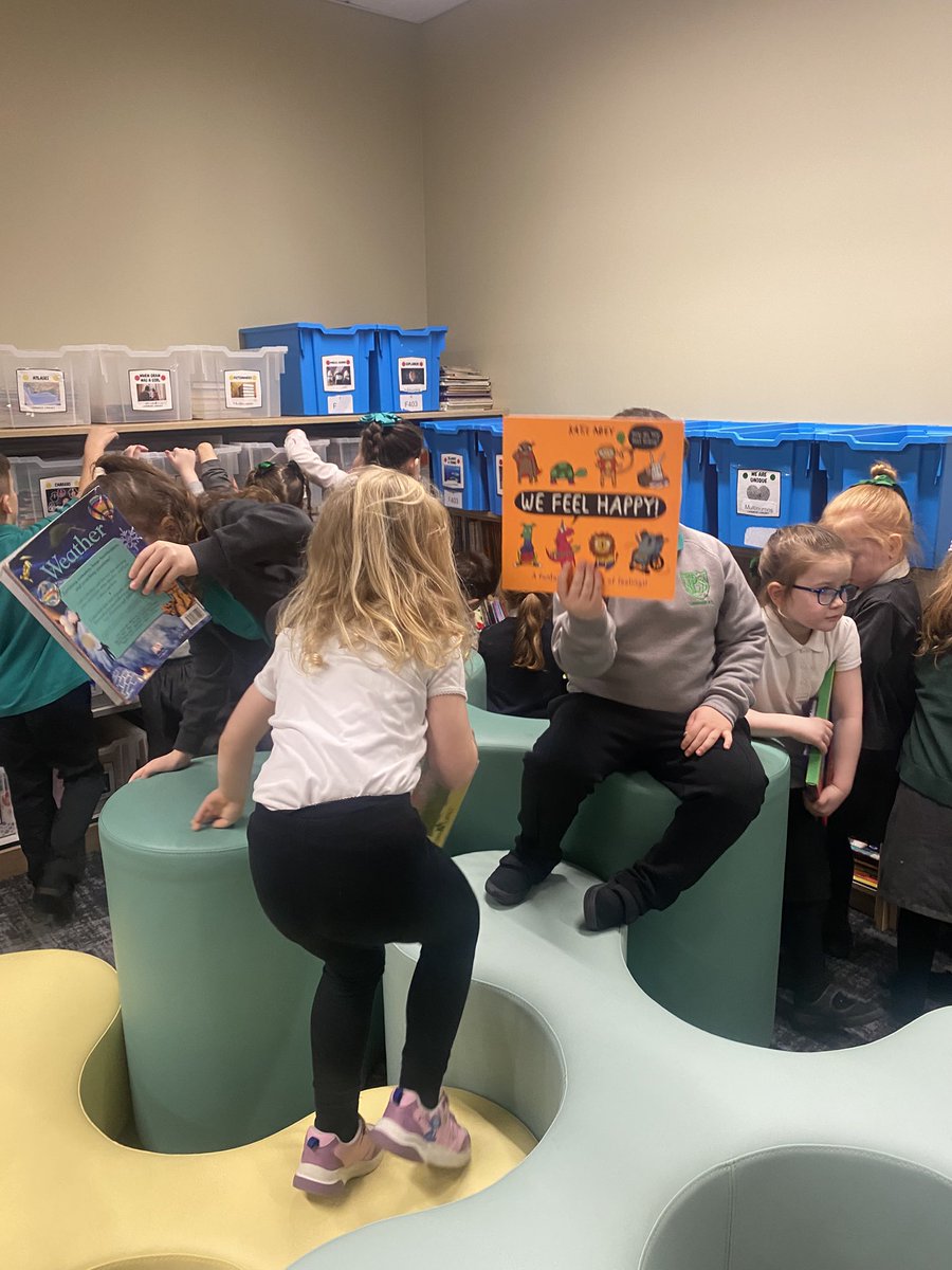 Room 2 enjoyed some library time today, choosing books for our classroom 📚 <a href="/LawmuirPS/">Lawmuir PS</a>