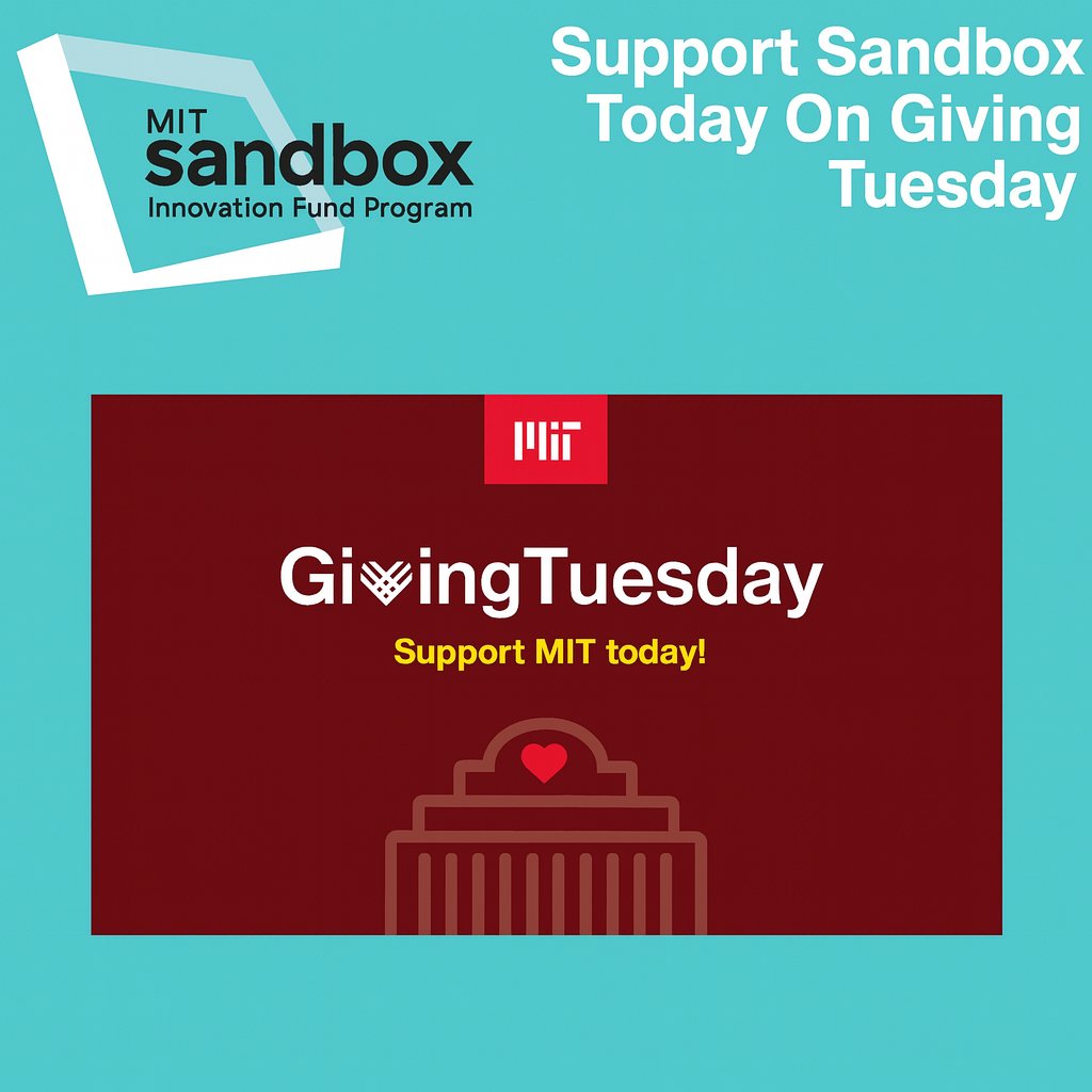 MIT Sandbox tweet media