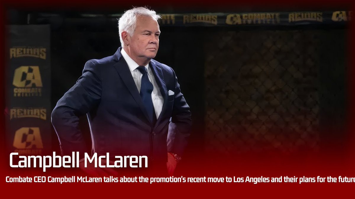 My interview with Combate CEO and UFC co-creator <a href="/campbellcombate/">Campbell McLaren</a> is up now on Bloody Elbow.

You can also read his thoughts on how the Paramount+ deal could change the UFC's strategy going forward on the site.