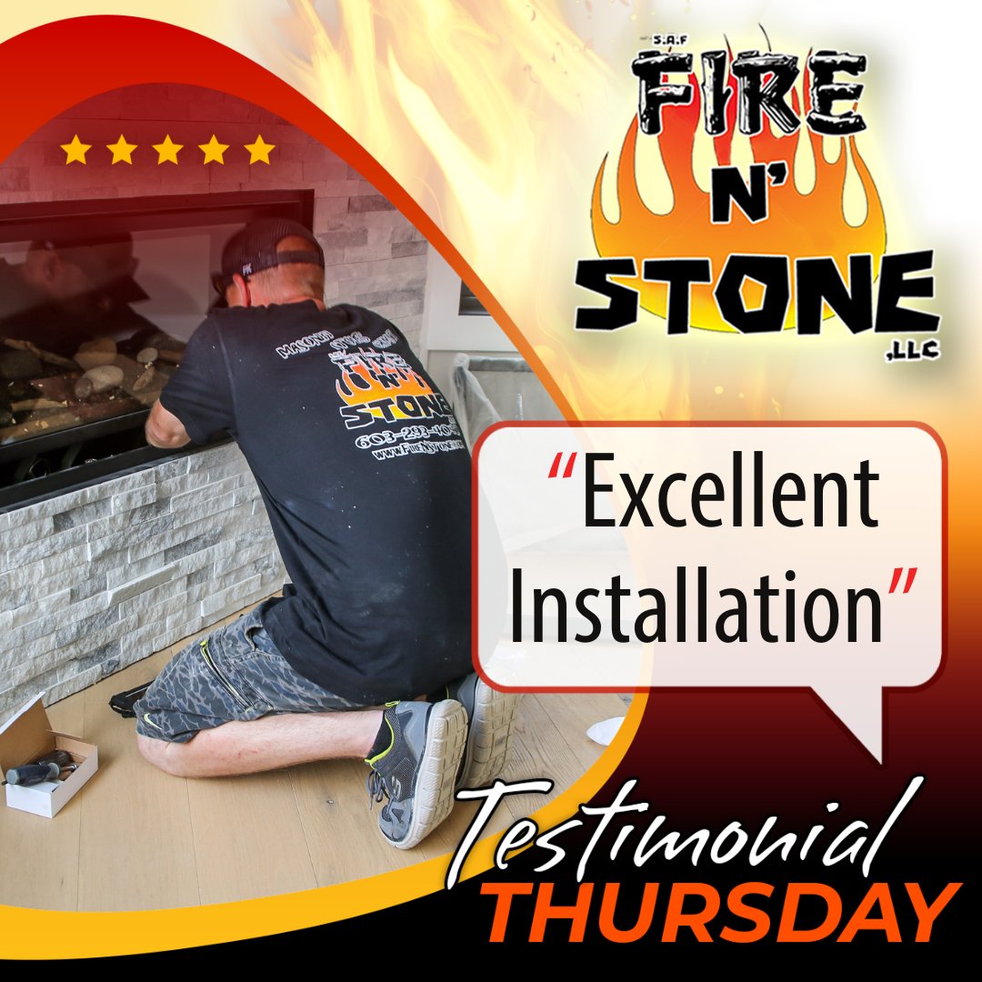 FireNStone's tweet image. “The technician and his helper did an excellent installation today. They were courteous and efficient. They knew just what to do and how to go about it. Thanks for a great job!!”

David H. – Google Review

539 Laconia Rd, Tilton NH
(603)-499-4539
firenstone.com