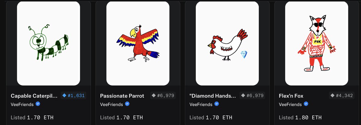 Upset these have to go.
Happy for whoever gets them.
Shocked they are not gone yet. 
<a href="/veefriends/">VeeFriends</a>