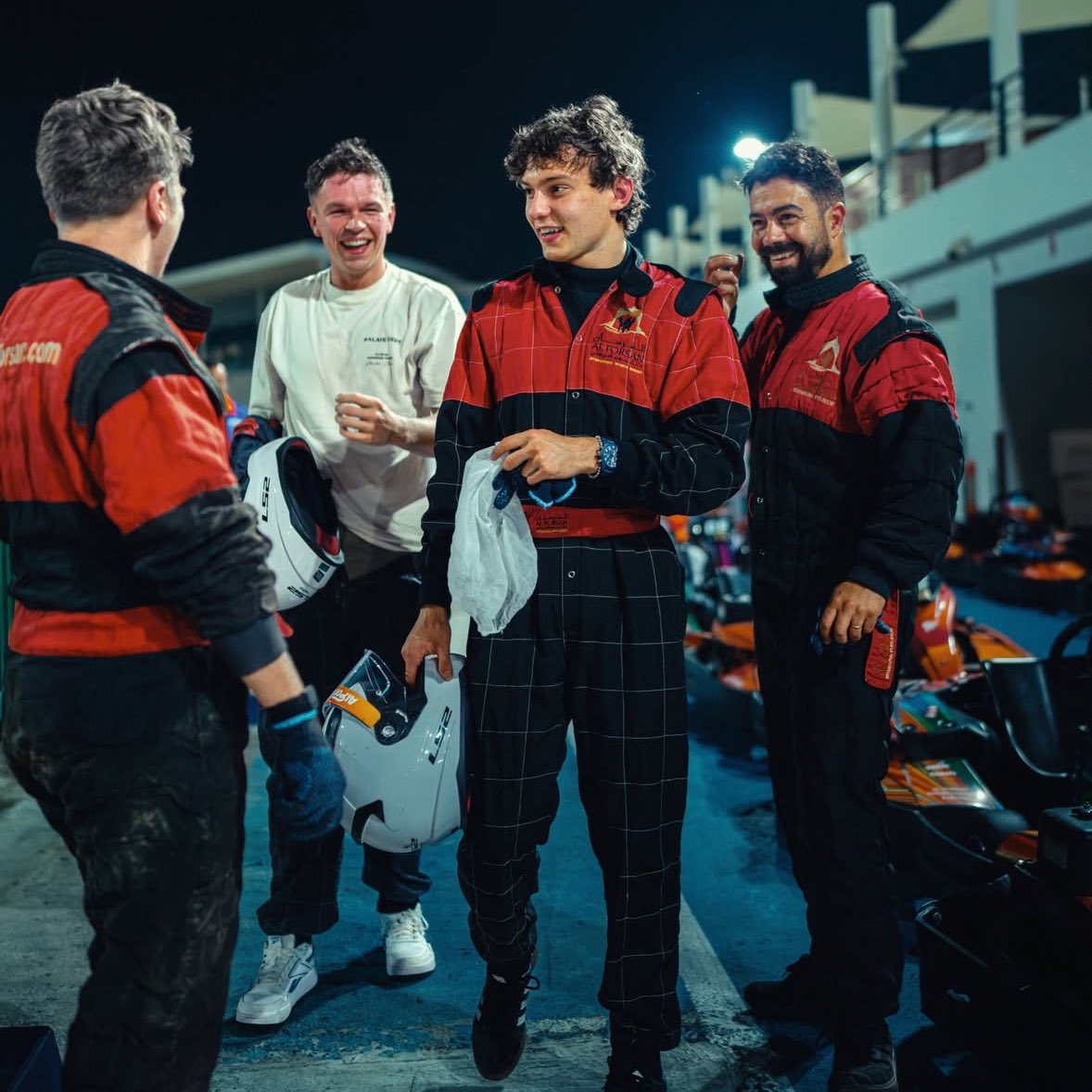 kimipoints's tweet image. “In Abu Dhabi with the team, doing what we love the most. Racing ❤️”