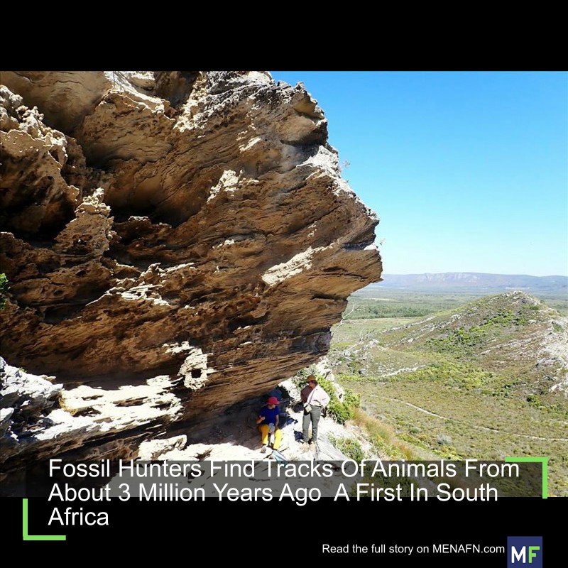 MENAFN's tweet image. Fossil Hunters Find Tracks Of Animals From About 3 Million Years Ago A First In South Africa #Fossil #Hunters #Find #Tracks #Animals #About #Million #Years #First #South #Africa #Food #Flowers #Storm #Climate #Change #Earthquake dlvr.it/TPbFGL
