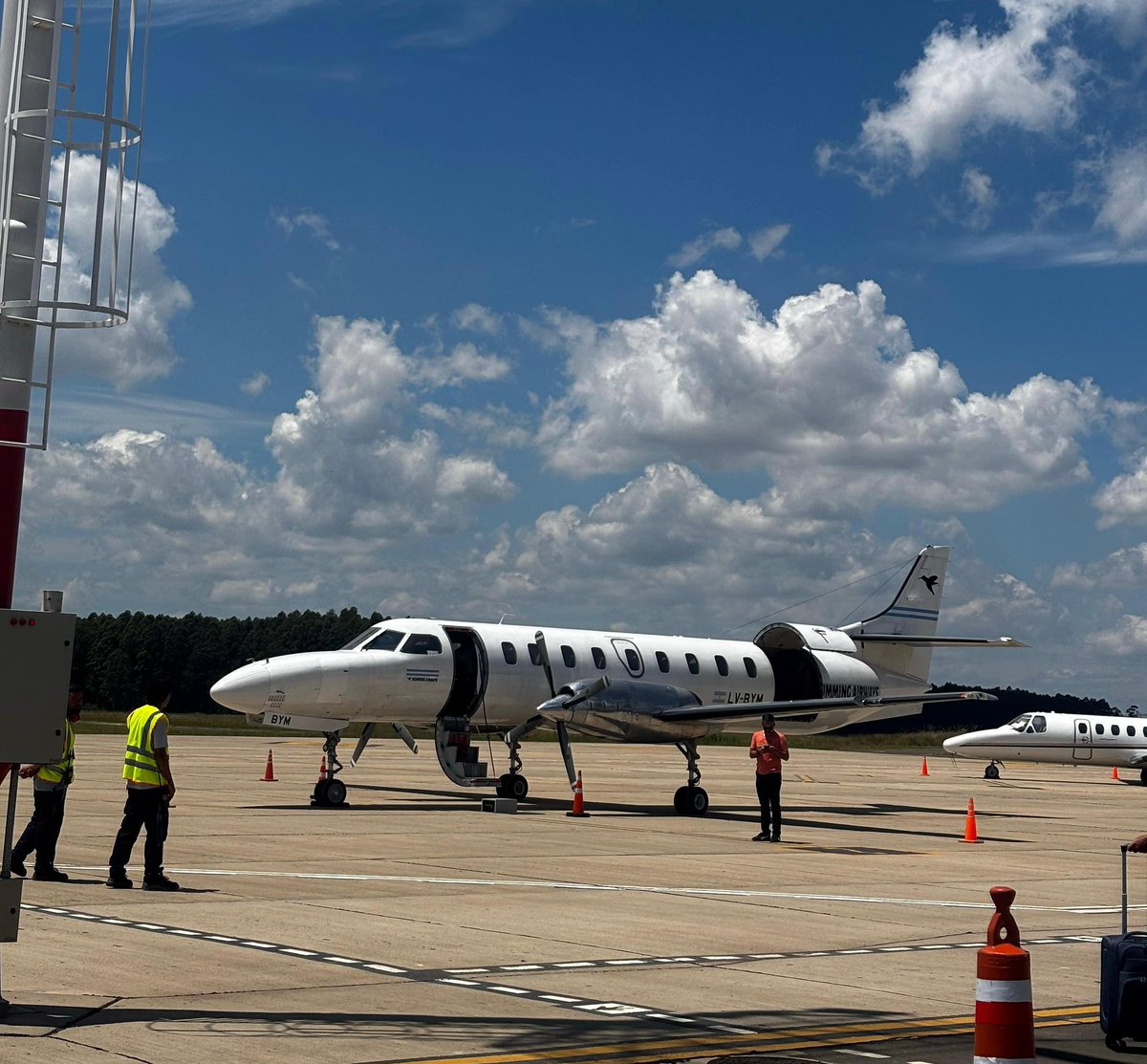 fedesturze's tweet image. Bienvenidos los vuelos comerciales a Concordia. VLLC!