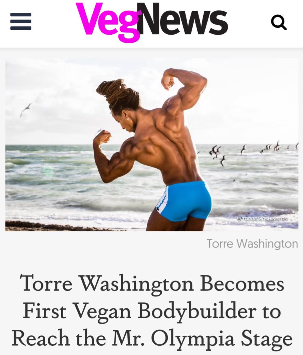 Torre has been vegan almost 30 years. He is over 50 years old and he is completely natural.