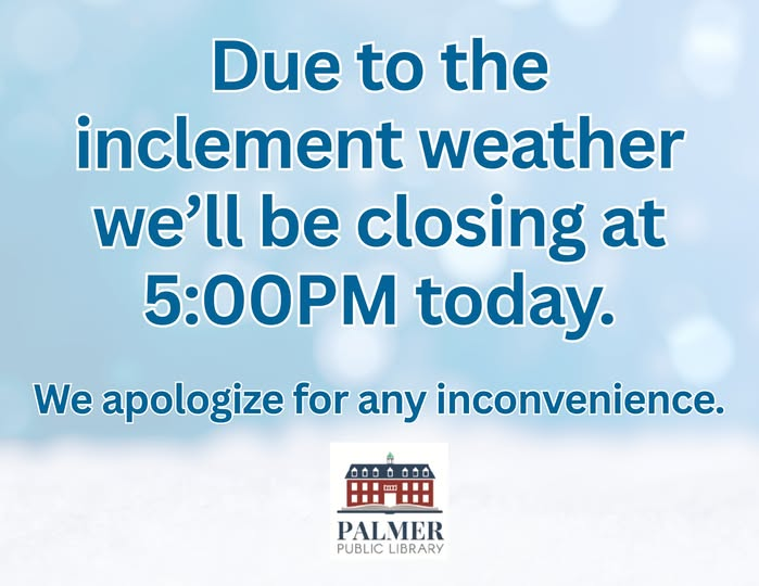 Palmer Public Library tweet media
