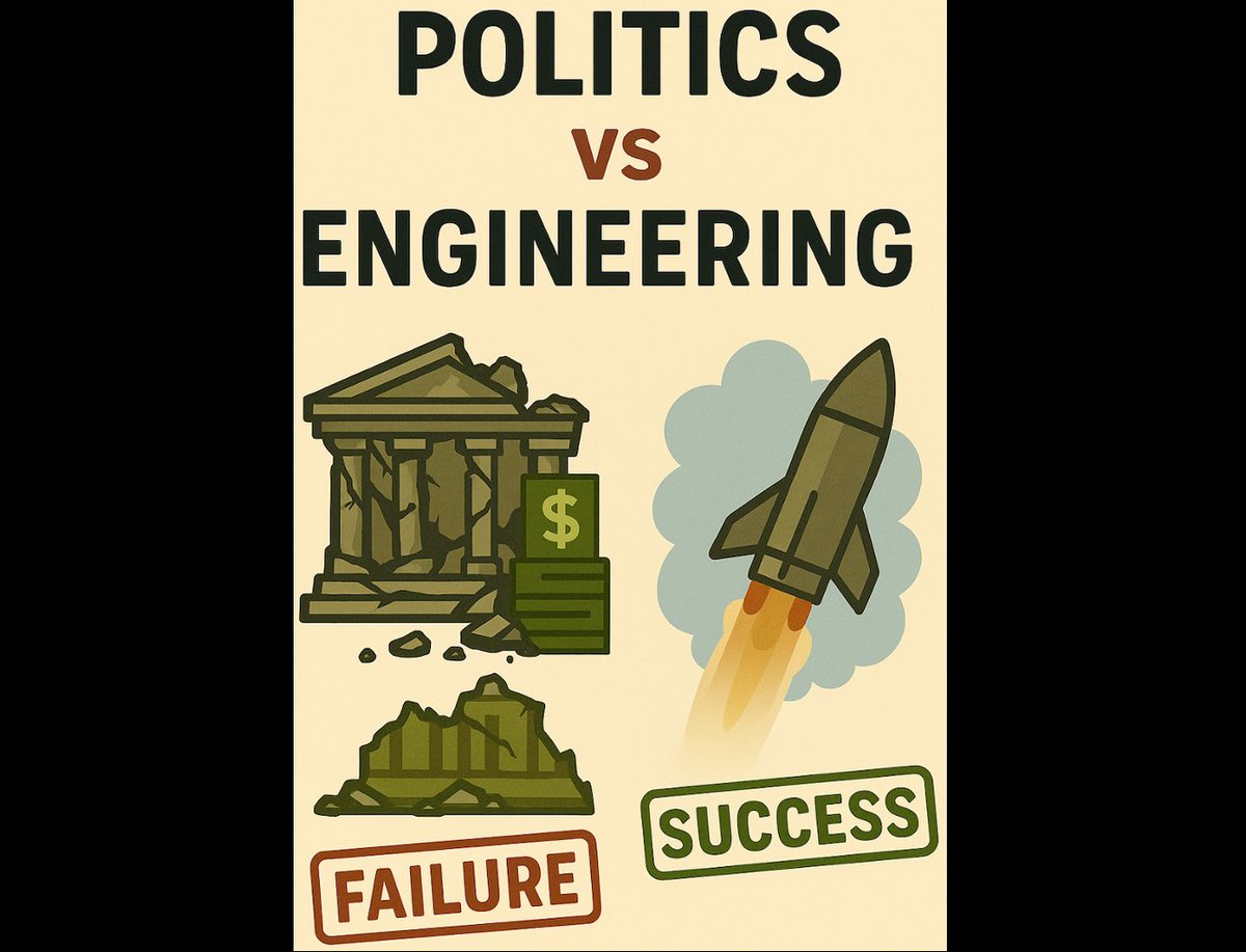 svanwoezik's tweet photo. Politics Repeats, Engineering Evolves
#IterateDontDominate #ProofBeforePolicy https://t.co/uoAWmBLYzV