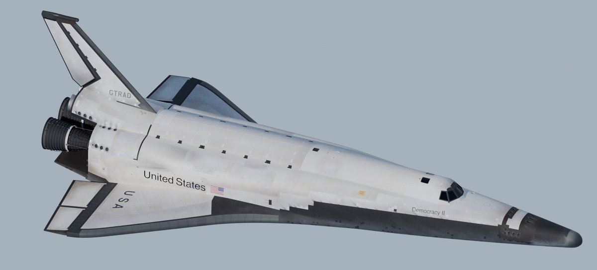 BootleSquared's tweet photo. A very dirty shuttle.

#blender #b3d https://t.co/w9TotP4Q6G